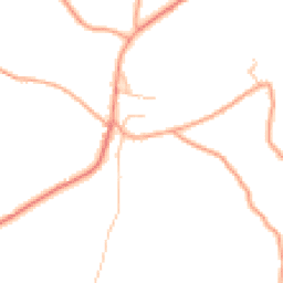 Daytime road noise heatmap for SY8 3LF