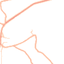 Daytime road noise heatmap for SY8 3LW