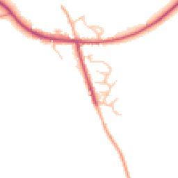 Daytime road noise heatmap for SY8 3NE