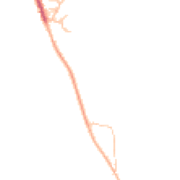 Daytime road noise heatmap for SY8 3NH