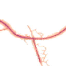 Daytime road noise heatmap for SY8 3PB