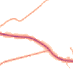 Daytime road noise heatmap for SY8 3PF