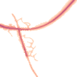 Daytime road noise heatmap for SY8 3PZ