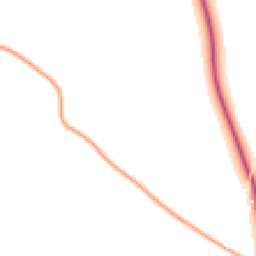 Daytime road noise heatmap for SY8 4AJ