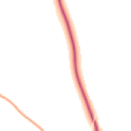 Daytime road noise heatmap for SY8 4AQ