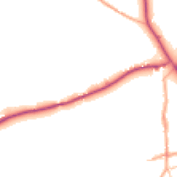 Daytime road noise heatmap for SY8 4AW