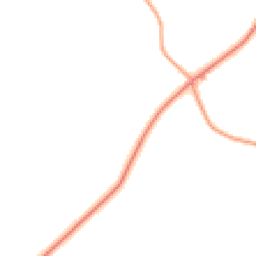 Daytime road noise heatmap for SY8 4BS