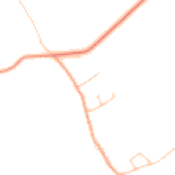 Daytime road noise heatmap for SY8 4BX