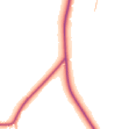 Daytime road noise heatmap for SY8 4DT