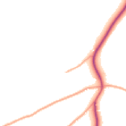 Daytime road noise heatmap for SY8 4EB