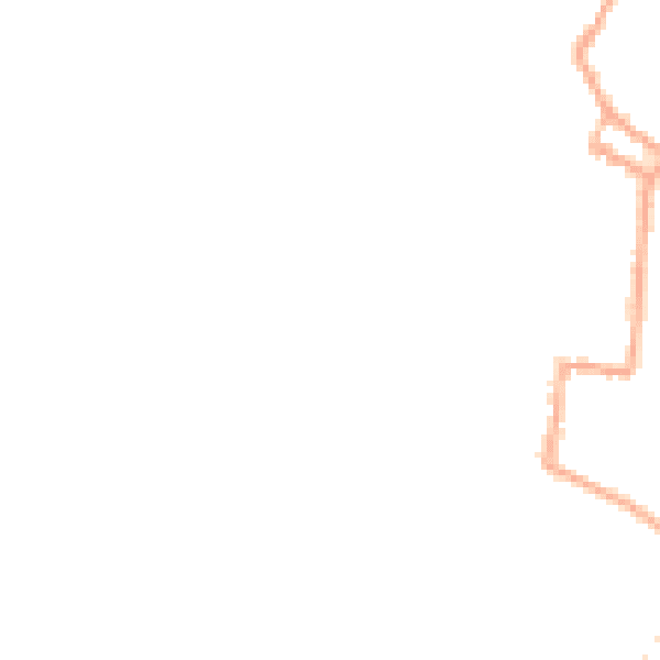 Night-time road noise heatmap for SY9 5BB