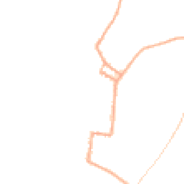 Night-time road noise heatmap for SY9 5BE