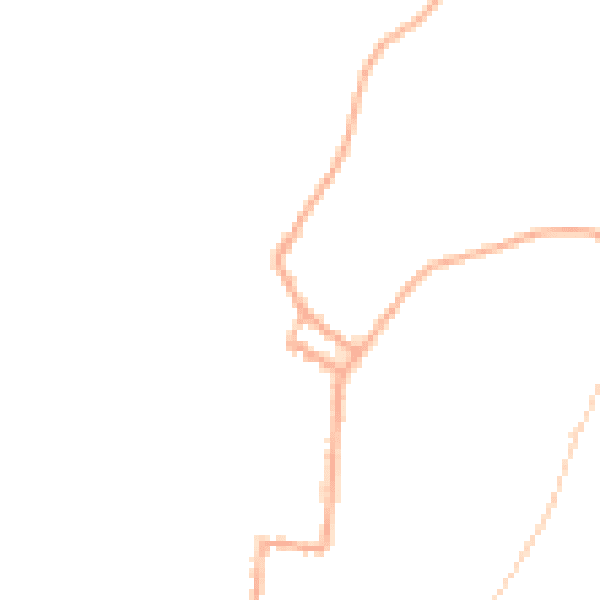 Night-time road noise heatmap for SY9 5DA