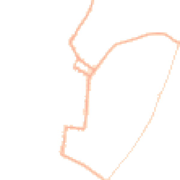 Night-time road noise heatmap for SY9 5DD