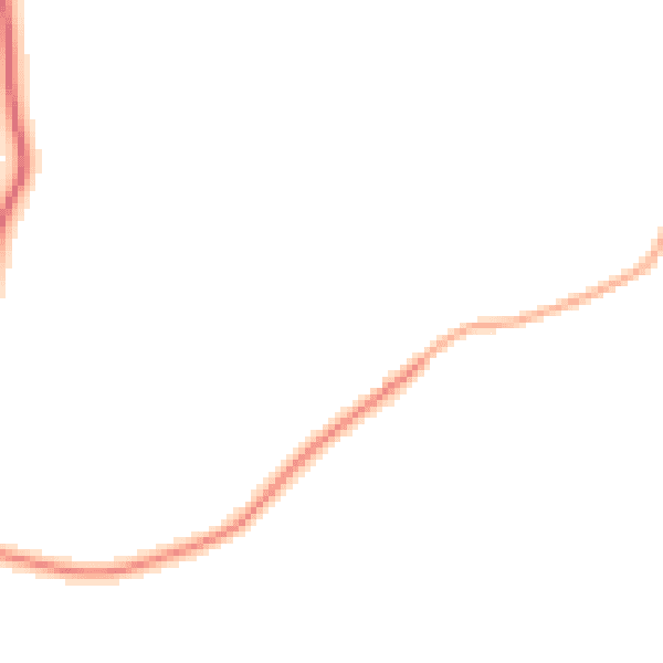 Night-time road noise heatmap for SY9 5DR