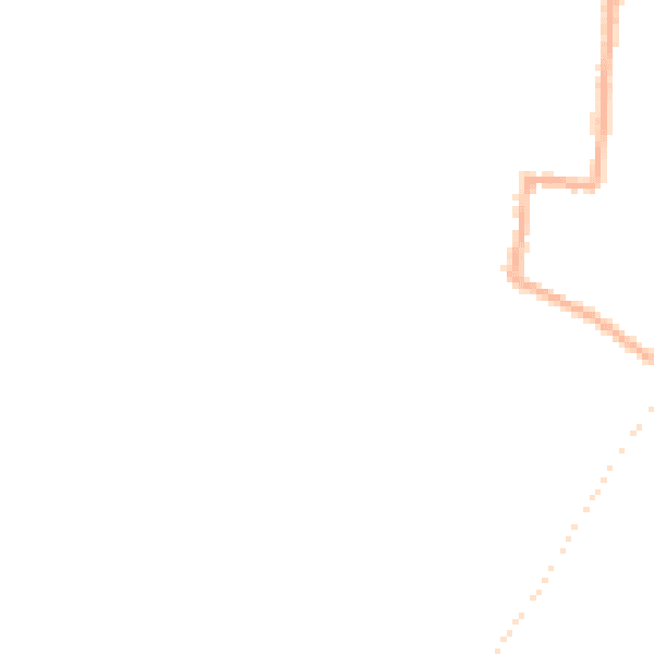 Night-time road noise heatmap for SY9 5EW