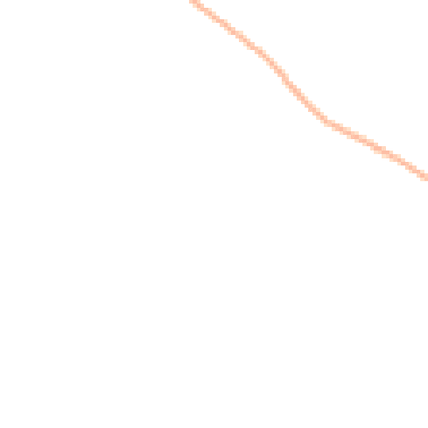 Night-time road noise heatmap for SY9 5JN
