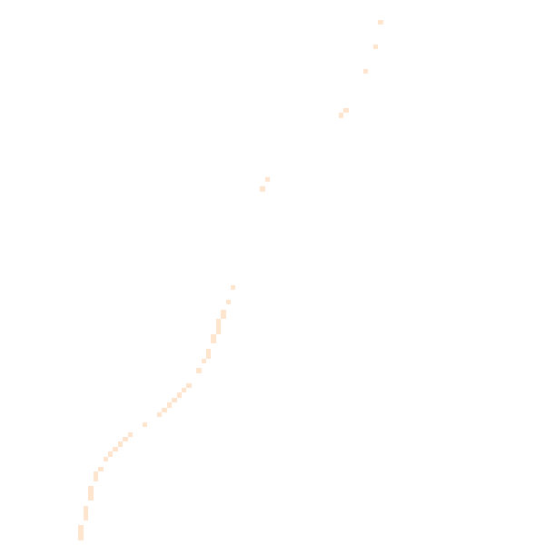 Night-time road noise heatmap for SY9 5JY