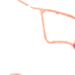 Night-time road noise heatmap for TA1 1AZ