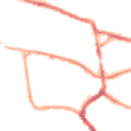 Night-time road noise heatmap for TA1 1BH