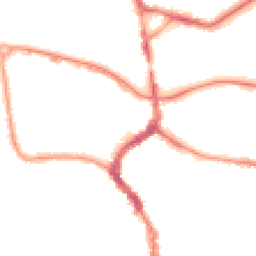 Night-time road noise heatmap for TA1 1BW
