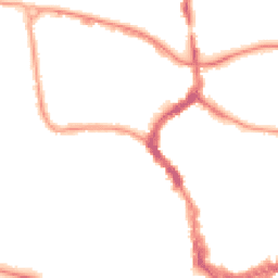 Night-time road noise heatmap for TA1 1DE