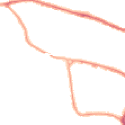 Night-time road noise heatmap for TA1 1DR