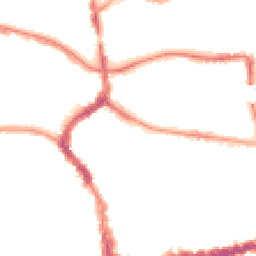 Night-time road noise heatmap for TA1 1DX