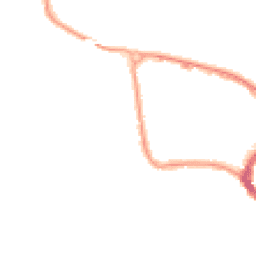 Night-time road noise heatmap for TA1 1EJ