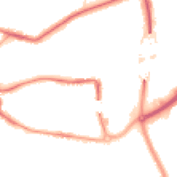 Night-time road noise heatmap for TA1 1NY