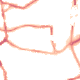 Night-time road noise heatmap for TA1 1PU