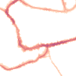 Night-time road noise heatmap for TA1 1SG