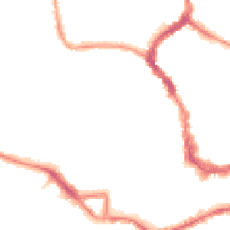 Night-time road noise heatmap for TA1 1XA
