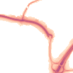 Night-time road noise heatmap for TA1 2UU