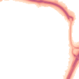 Night-time road noise heatmap for TA1 2XW