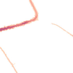 Night-time road noise heatmap for TA1 2YE