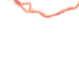 Night-time road noise heatmap for TA1 3JT