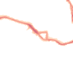 Night-time road noise heatmap for TA1 4BE