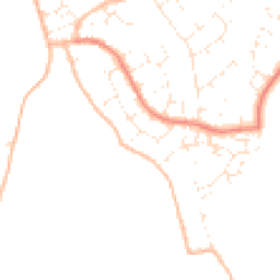 Daytime road noise heatmap for TA1 4ND