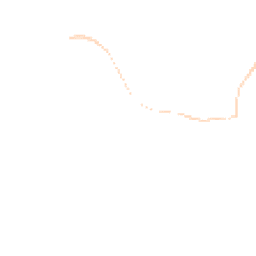 Night-time road noise heatmap for TA1 4ND