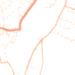 Daytime road noise heatmap for TA1 4QX