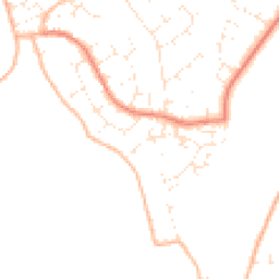 Daytime road noise heatmap for TA1 4YD