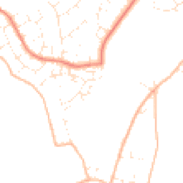 Daytime road noise heatmap for TA1 4YH