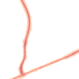 Night-time road noise heatmap for TA1 5EY