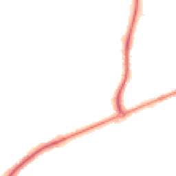 Night-time road noise heatmap for TA1 5HG