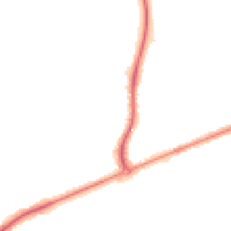 Night-time road noise heatmap for TA1 5HH