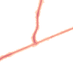 Night-time road noise heatmap for TA1 5HL