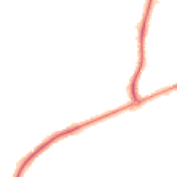 Night-time road noise heatmap for TA1 5HQ