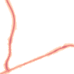 Night-time road noise heatmap for TA1 5JX