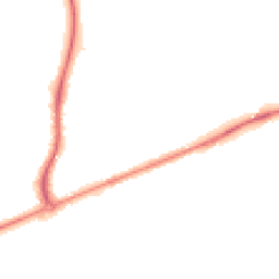 Night-time road noise heatmap for TA1 5LH